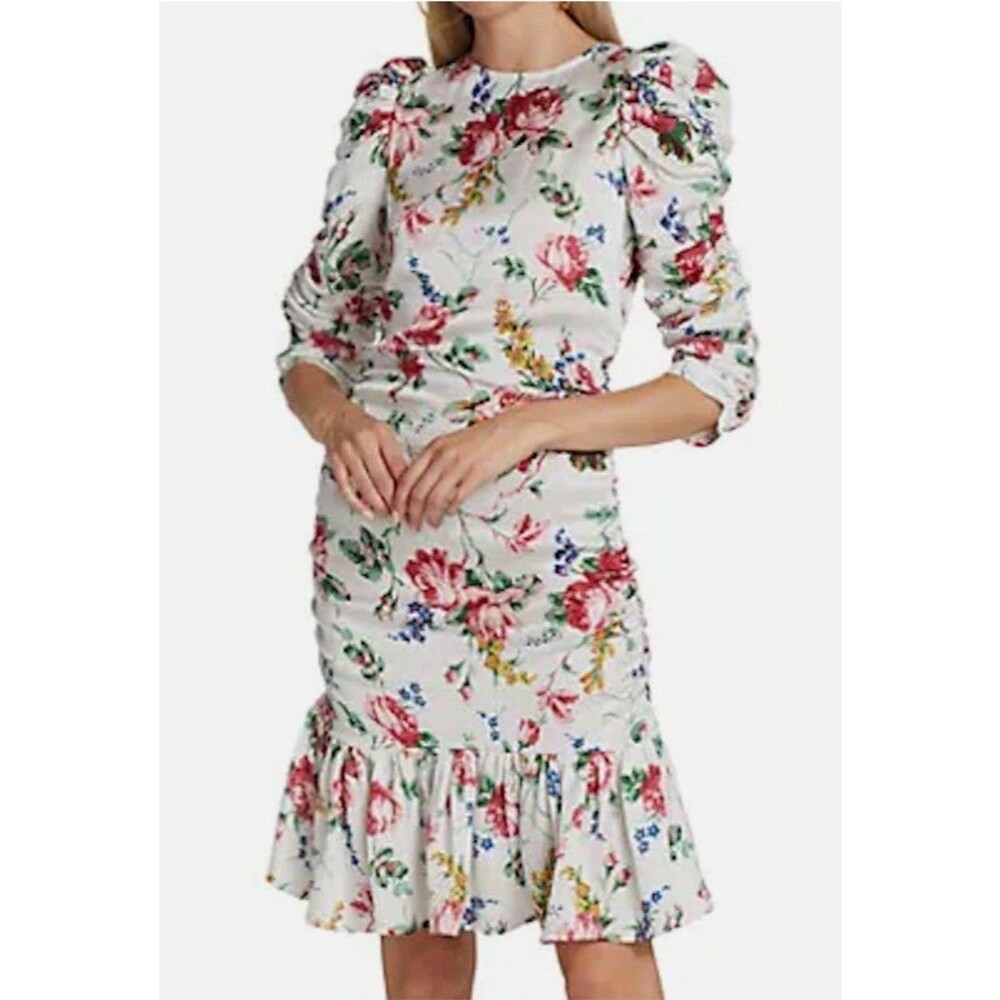 New Tags byTimo "Bubble Floral Print Mini" dress US Size XS